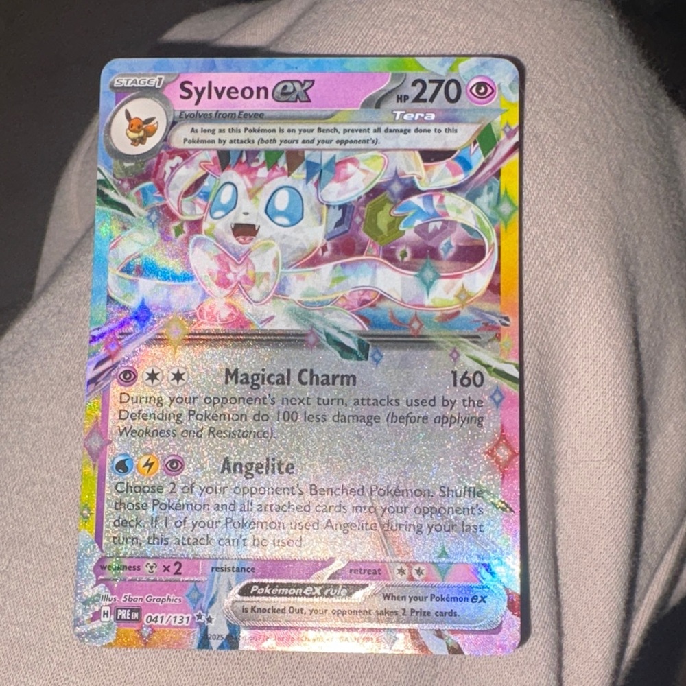 Sylveon GX Pokémon Card
